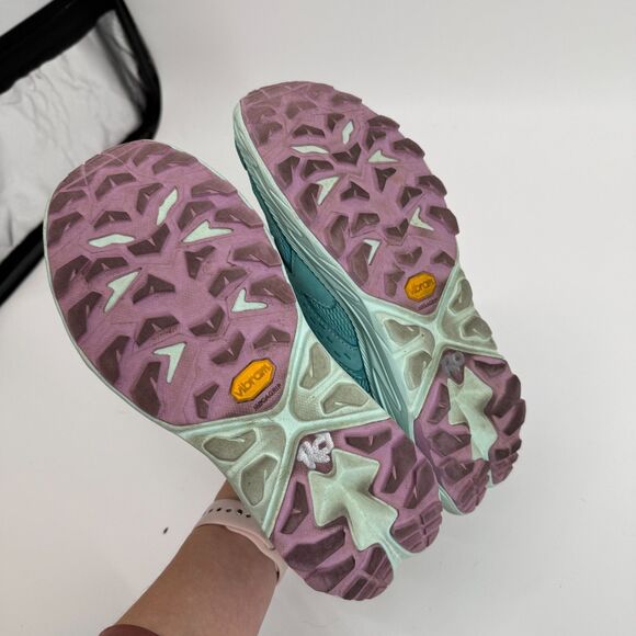 Hoka One One Anacapa 2 Low GTX Gore-Tex Women 9 B Waterproof Hiking Teal 1142830 - Picture 9 of 12